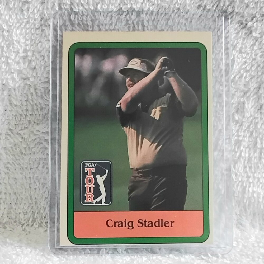 5/$20 E/NM 1981 Donruss Golf Inaugural Craig Stadler PGA Tour Card 8!!